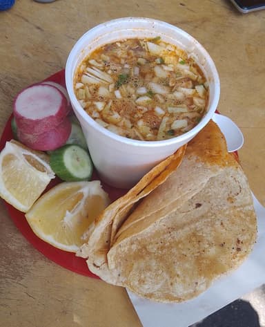 Jugo Chico + Taco Dorado