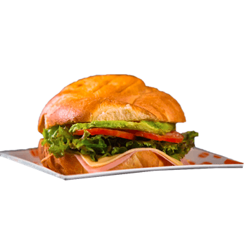 Croissant de Jamón y Queso