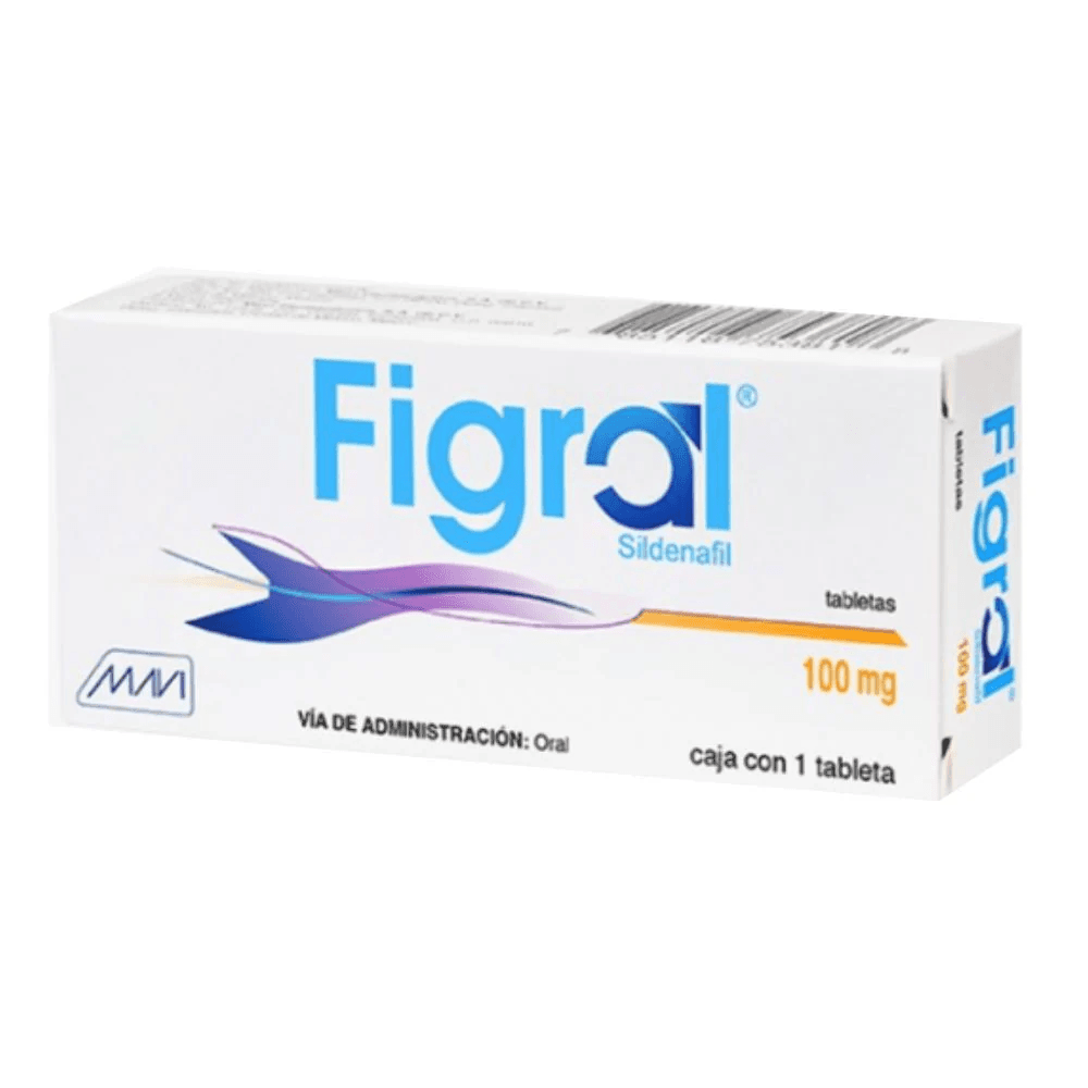 SILDENAFIL 100 MG TAB C/1 (FIGRAL)