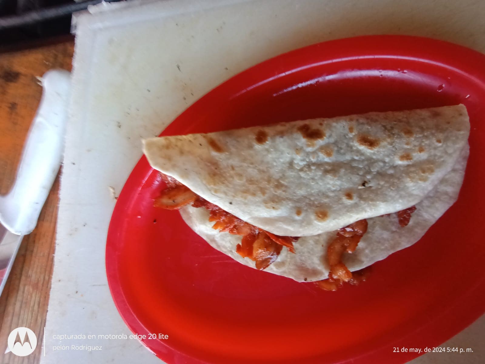 Quesadilla de tu carne favorita