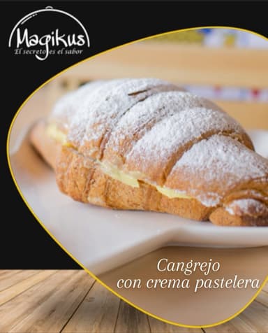 Cangrejo con Crema Pastelera
