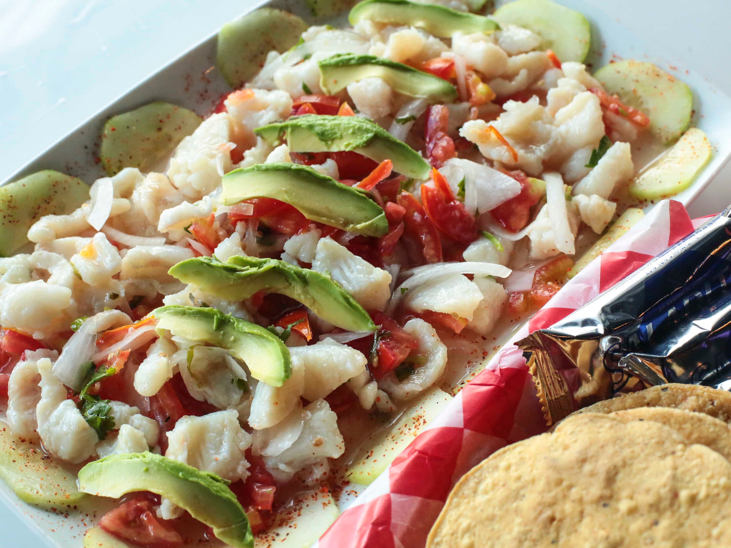 Ceviche de pescado