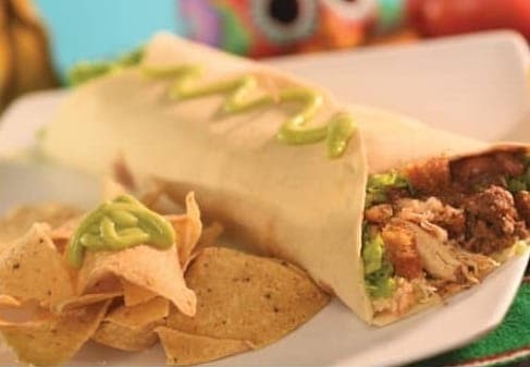 Burro Especial con Ensalada