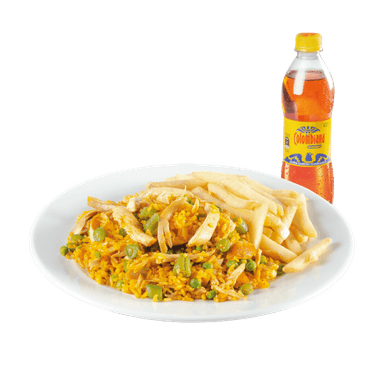 Combo Arroz con Pollo Mediano