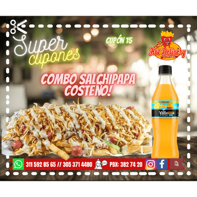 Papas Costeña en Combo
