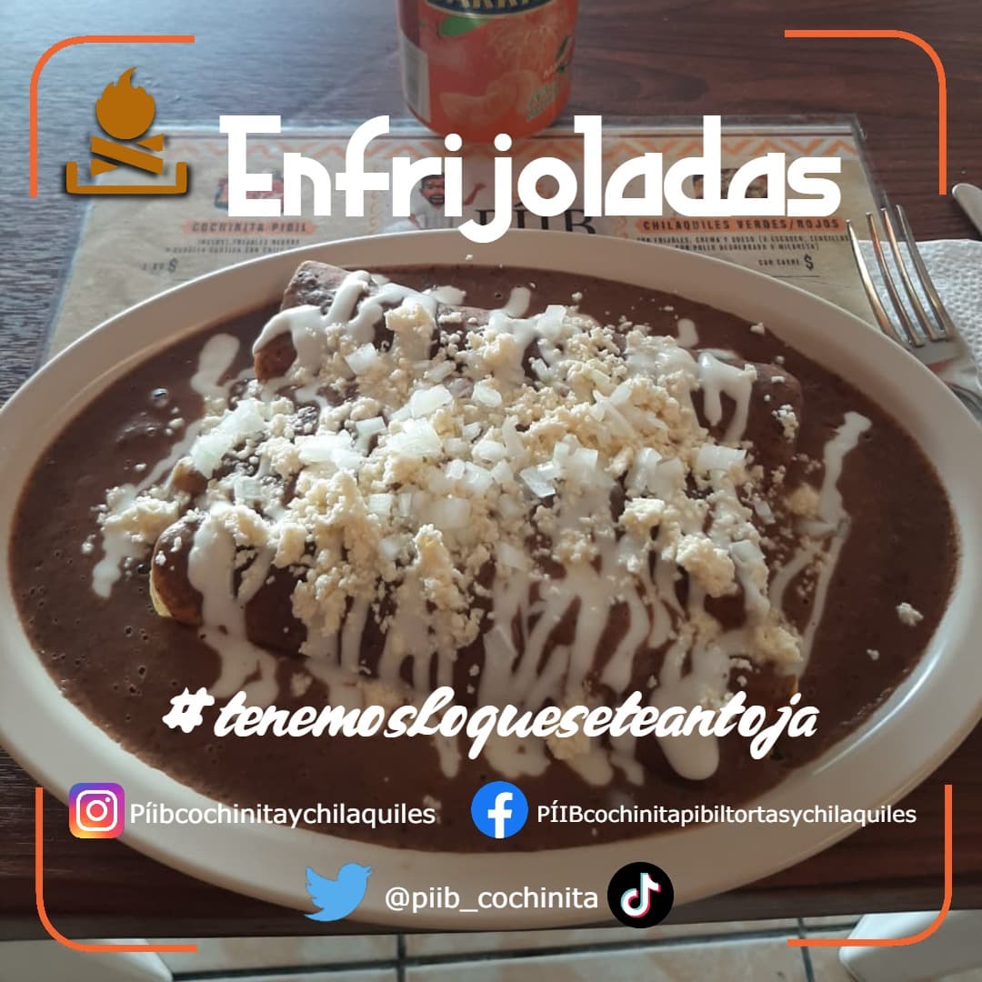 Enfrijoladas