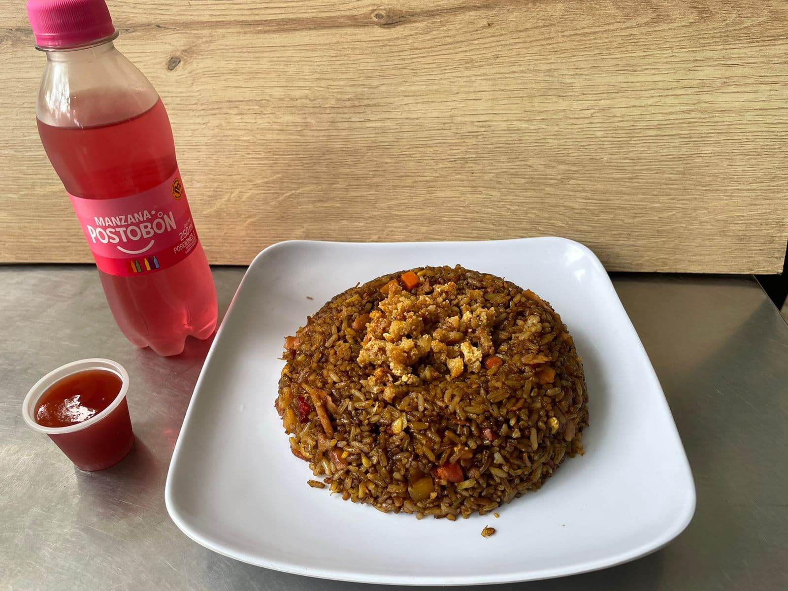 Combo Arroz Llanero o Arroz Ranchero + Bebida