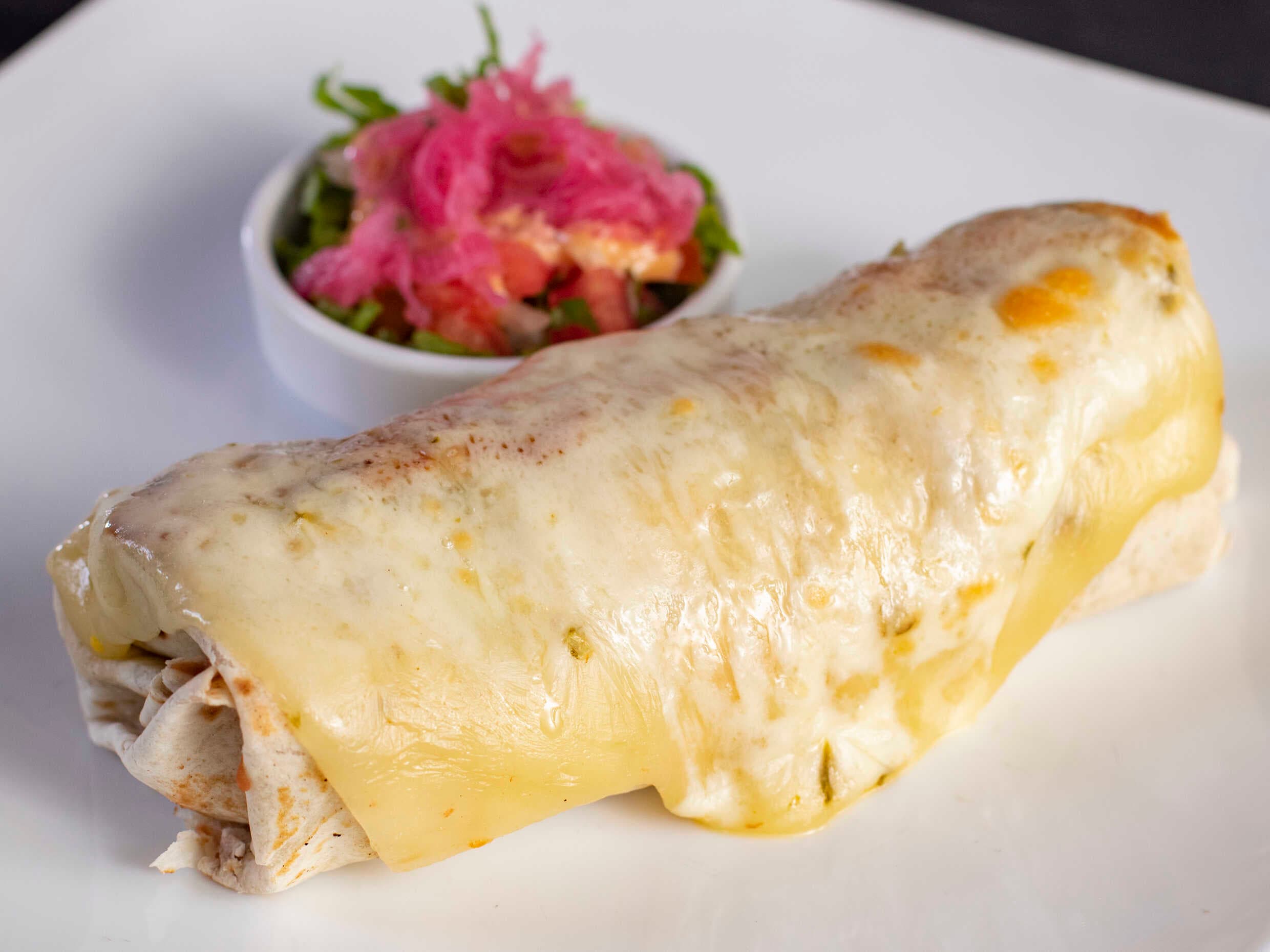 Burrito Tex Mex Queso Derretido