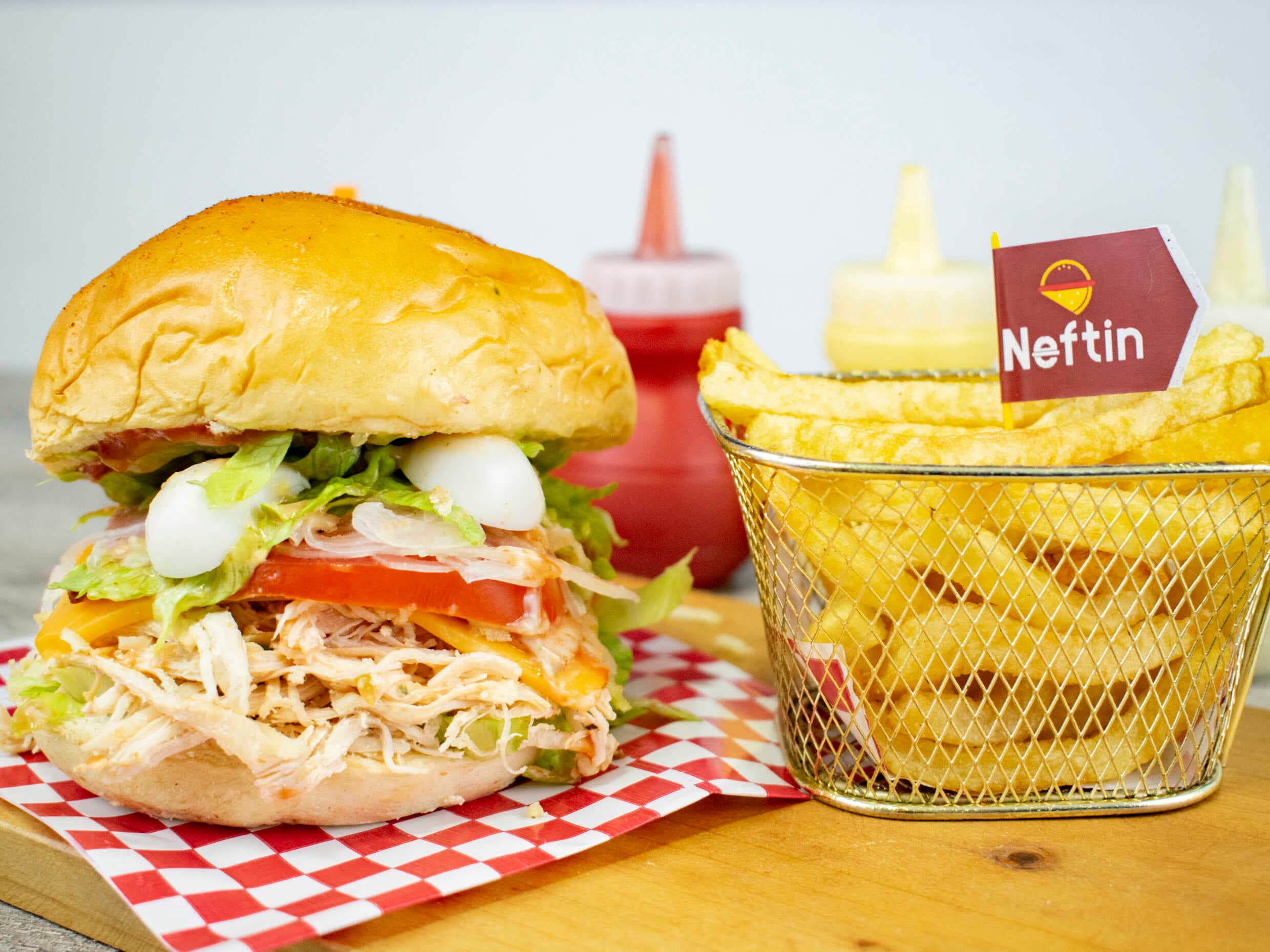 Hamburguesa de Pollo