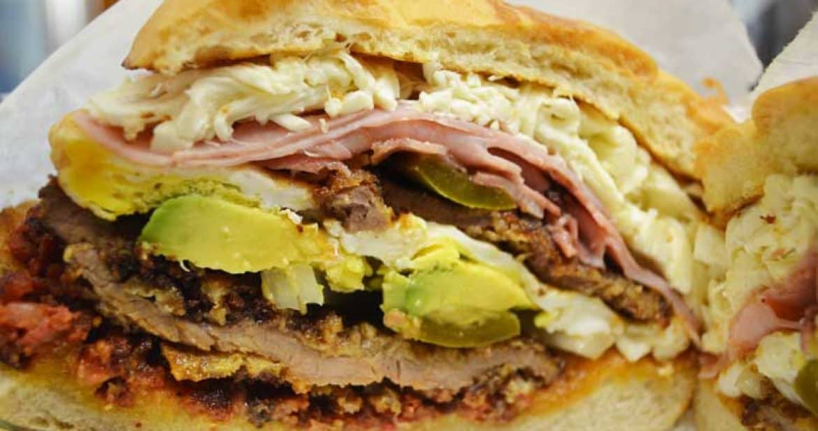 Torta Cubana + Papitas Fritas