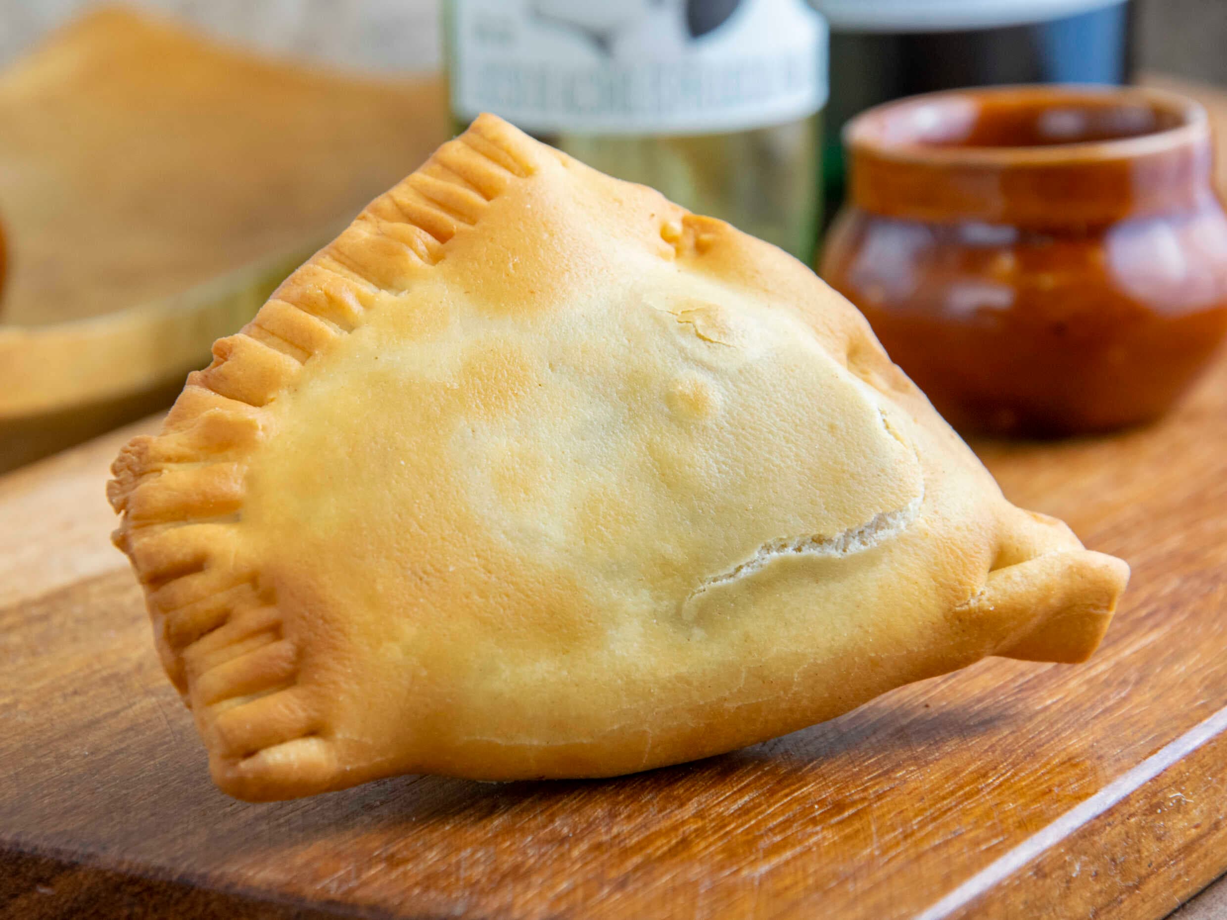 Emp de Queso y chimichurry
