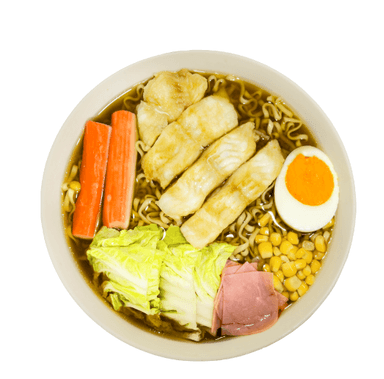 Ramen con Pescado + Refresco de 400 Ml
