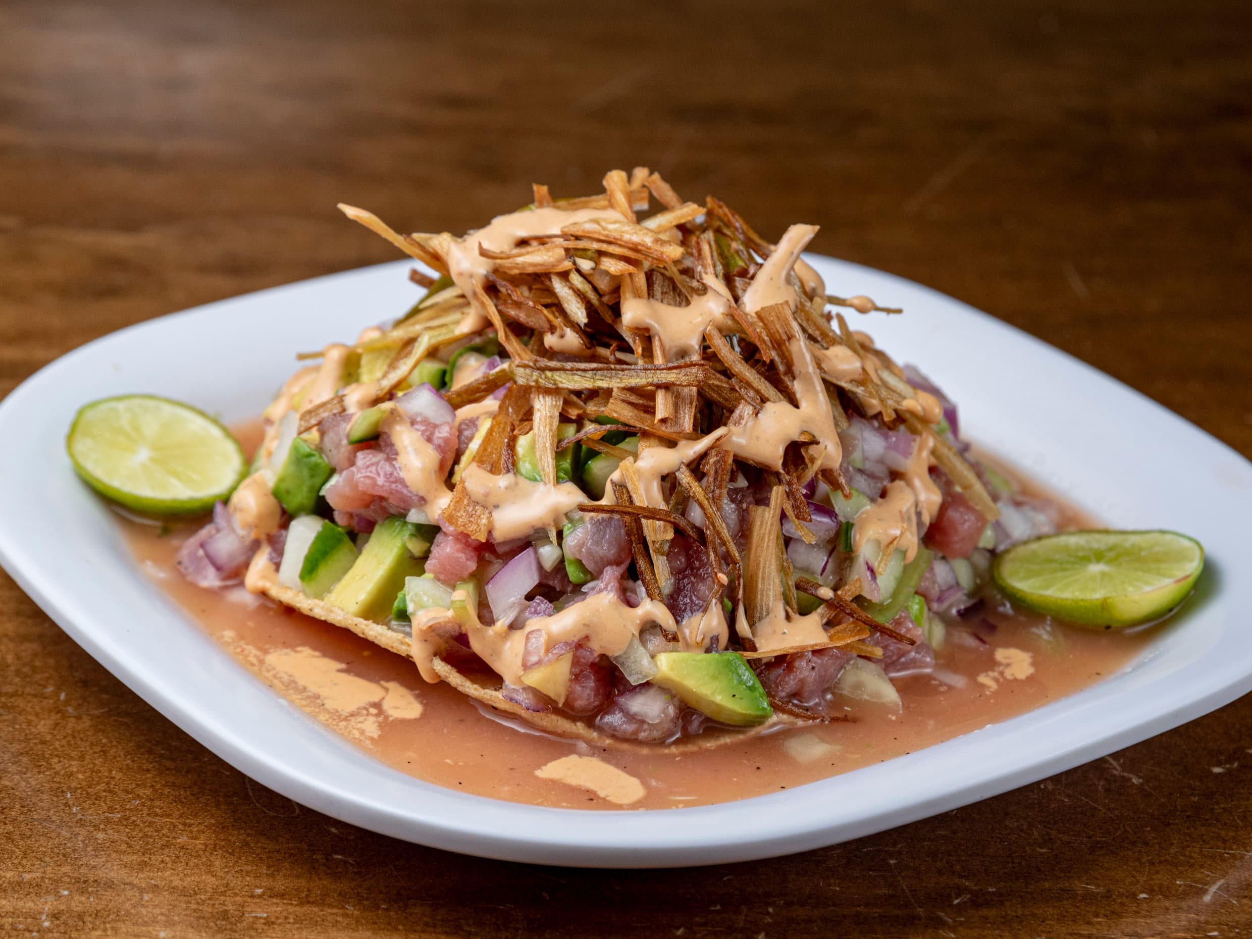 2 TOSTADAS DE ATÚN