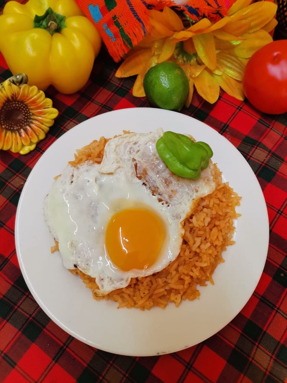 Arroz con Huevo