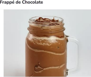 Frappé de Chocolate