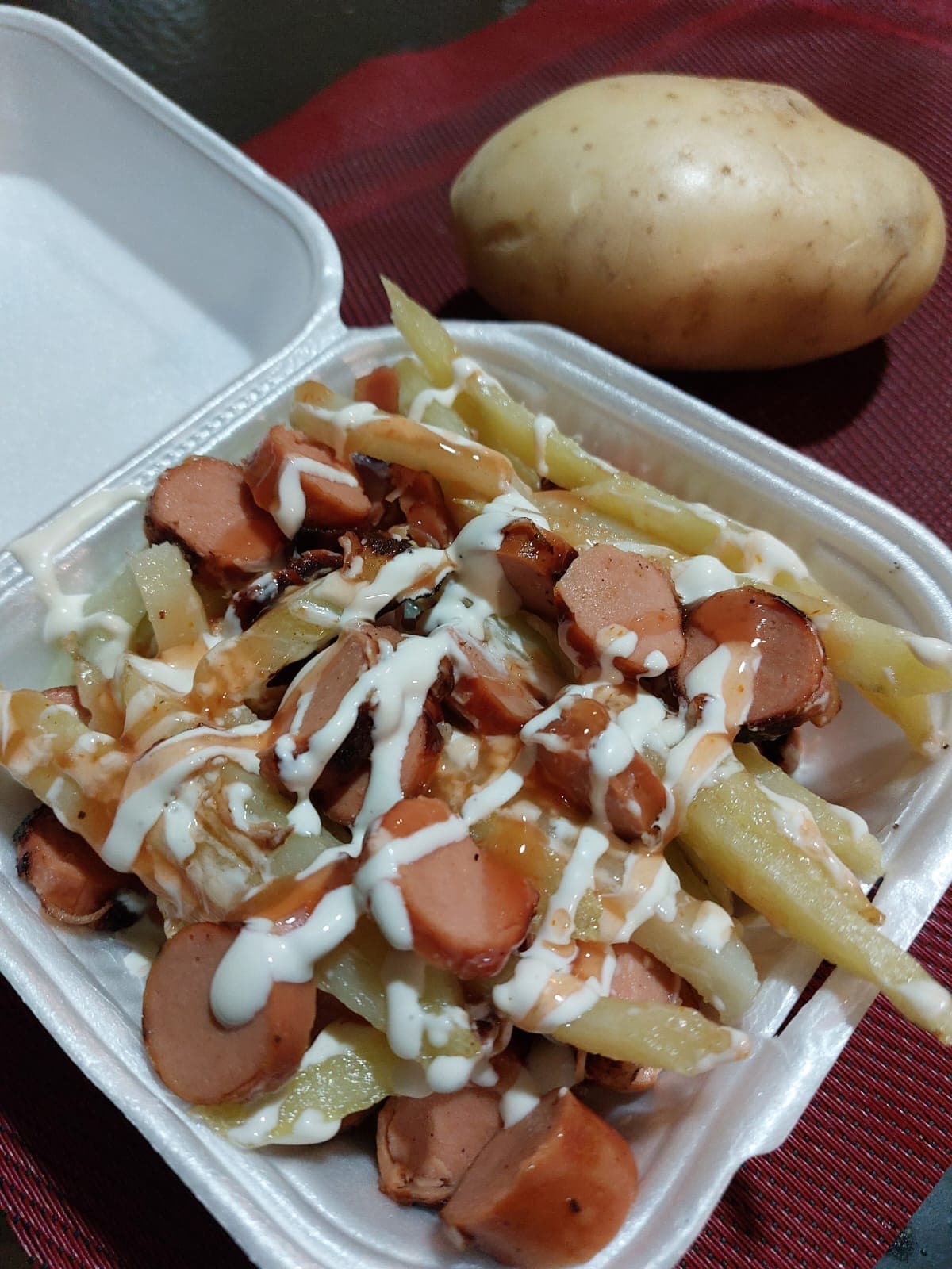 Salchipapas