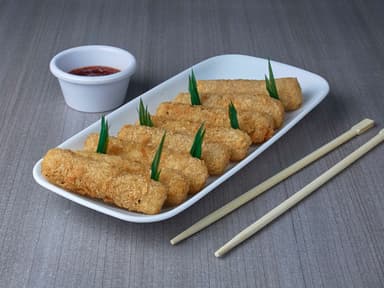 Kushiage de Plátano