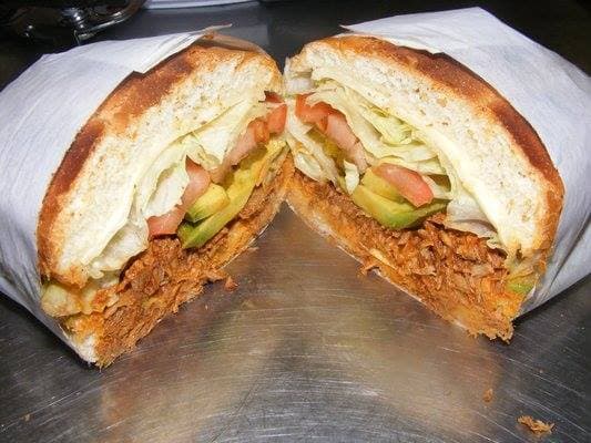Torta de Carnitas