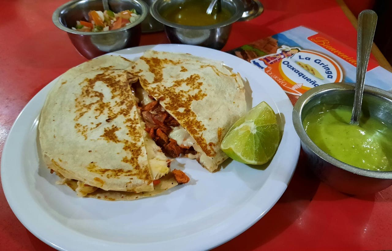 Quesadilla al Pastor