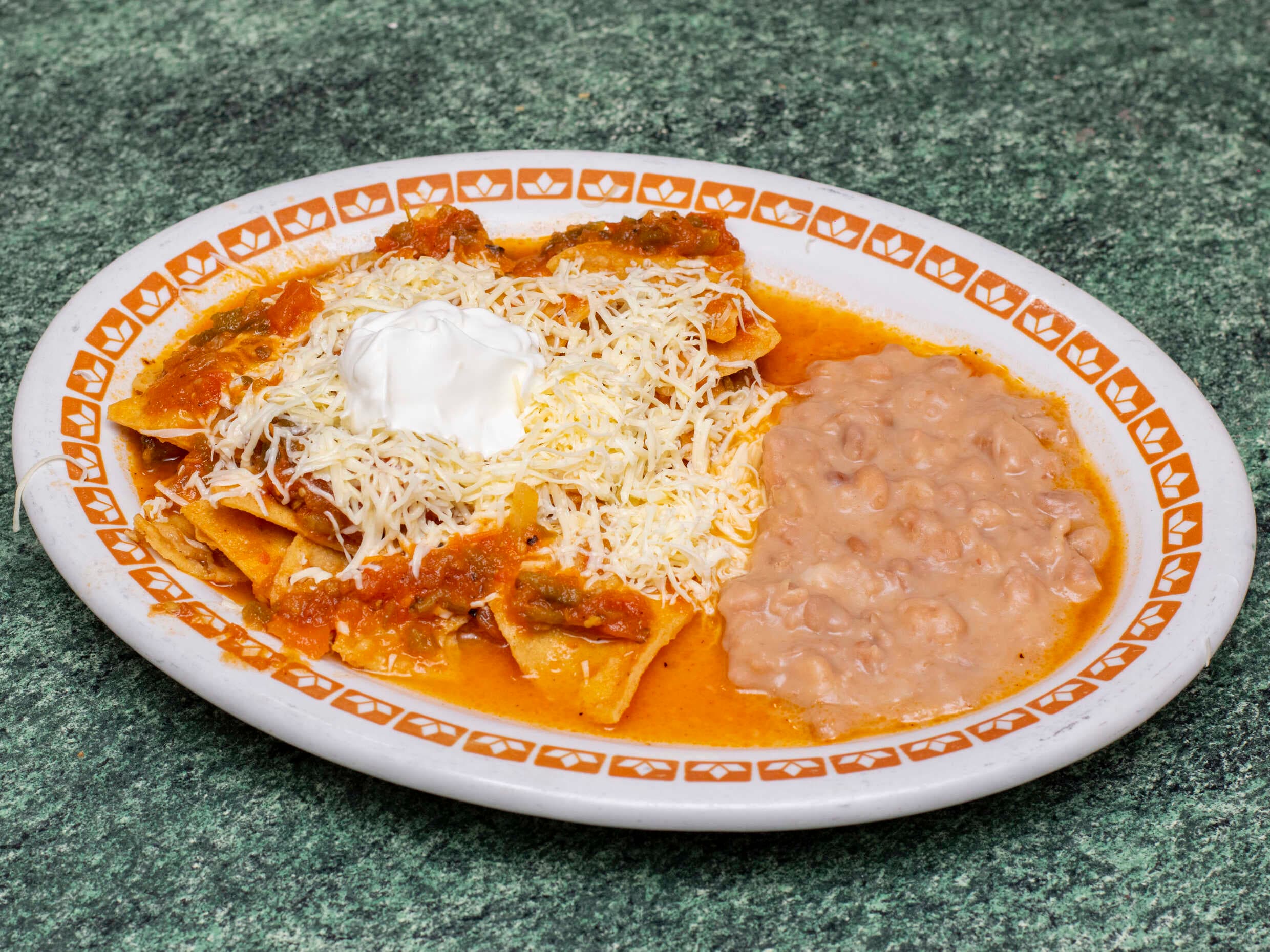 Chilaquiles Rojos Sencillos