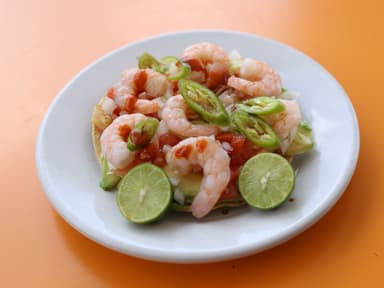 Tostada de Camarón
