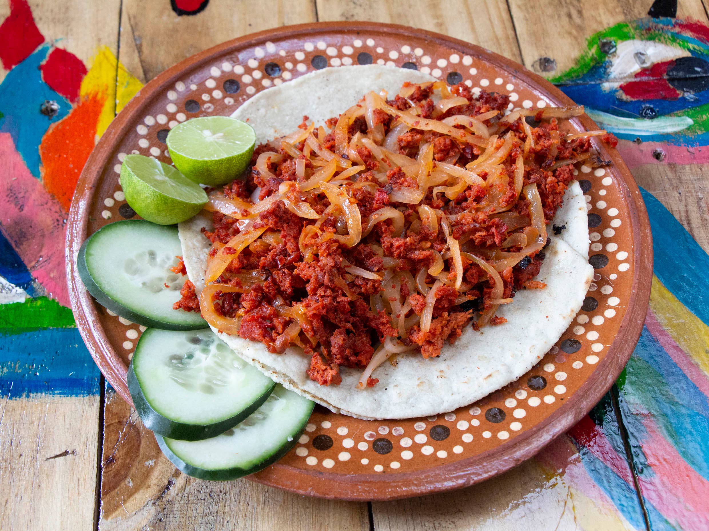 Tacote de Chorizo