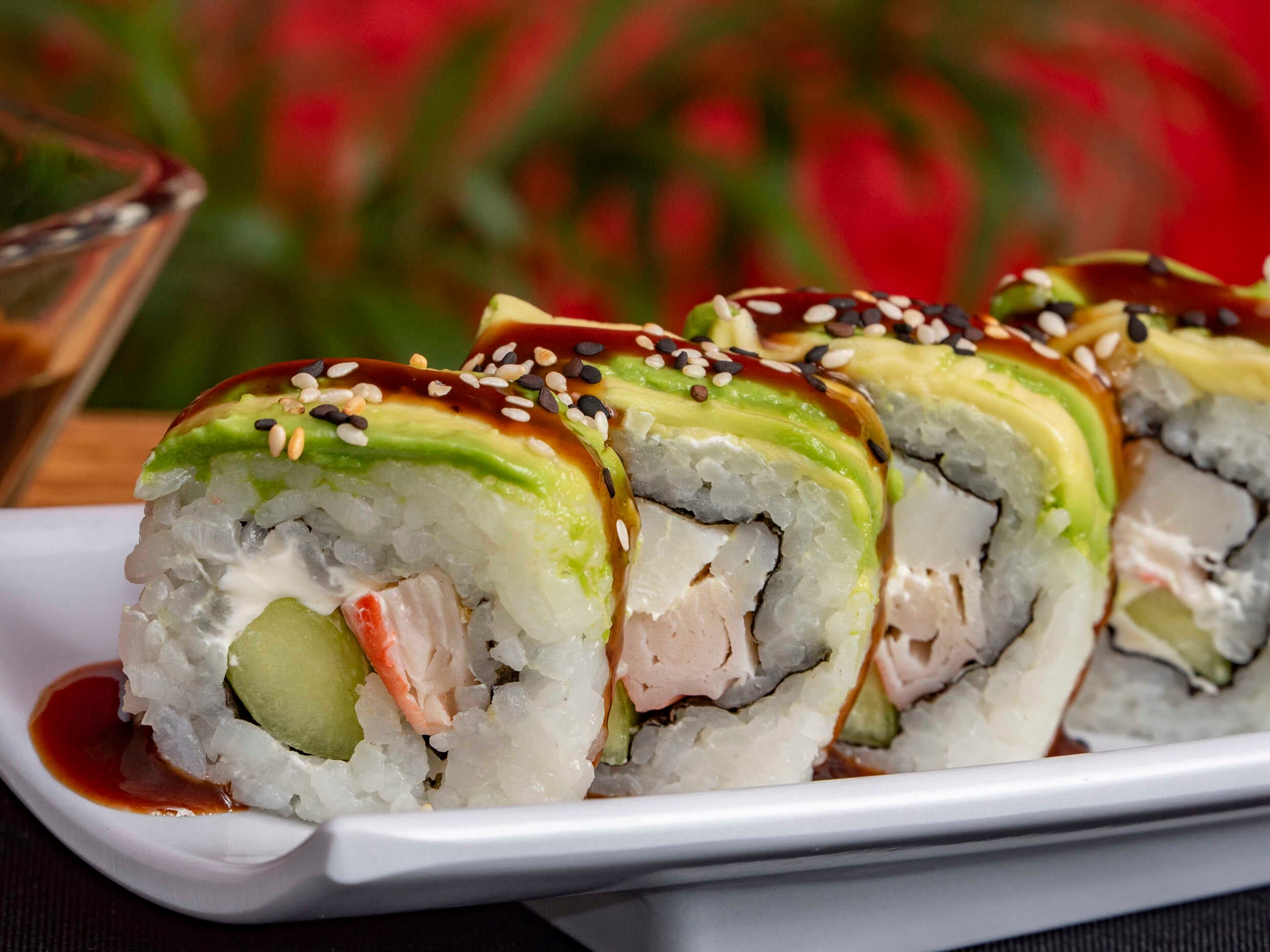 Avocado Roll de Cangrejo.