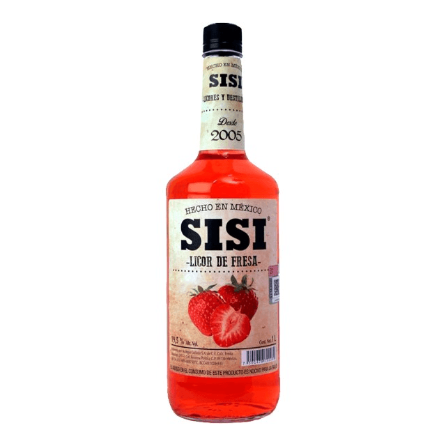 LICOR DE FRESA SISI 1000 ML