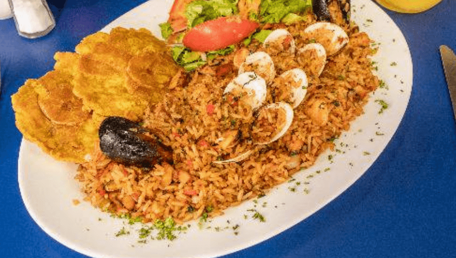 Camarones con Arroz