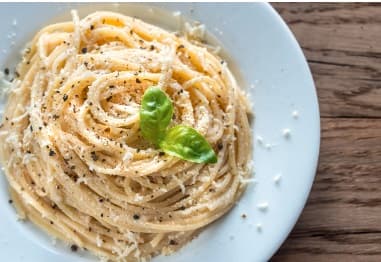 Spaghetti a los Quesos