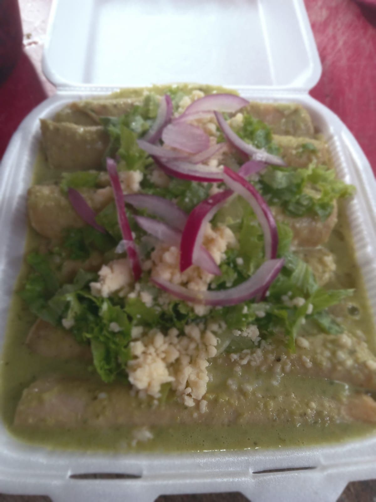 Enchiladas Verdes