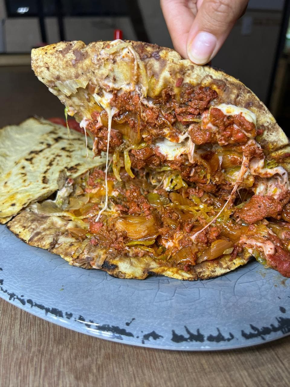 Papa con chorizo de 30 cm