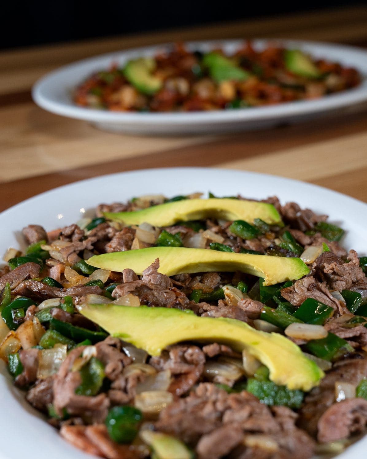 Alambre de Bistec con Queso