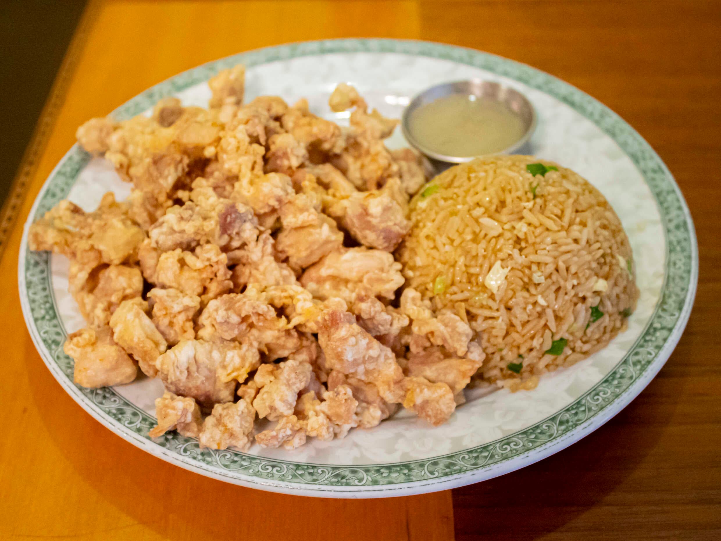 Chicharrón de Pollo Menú