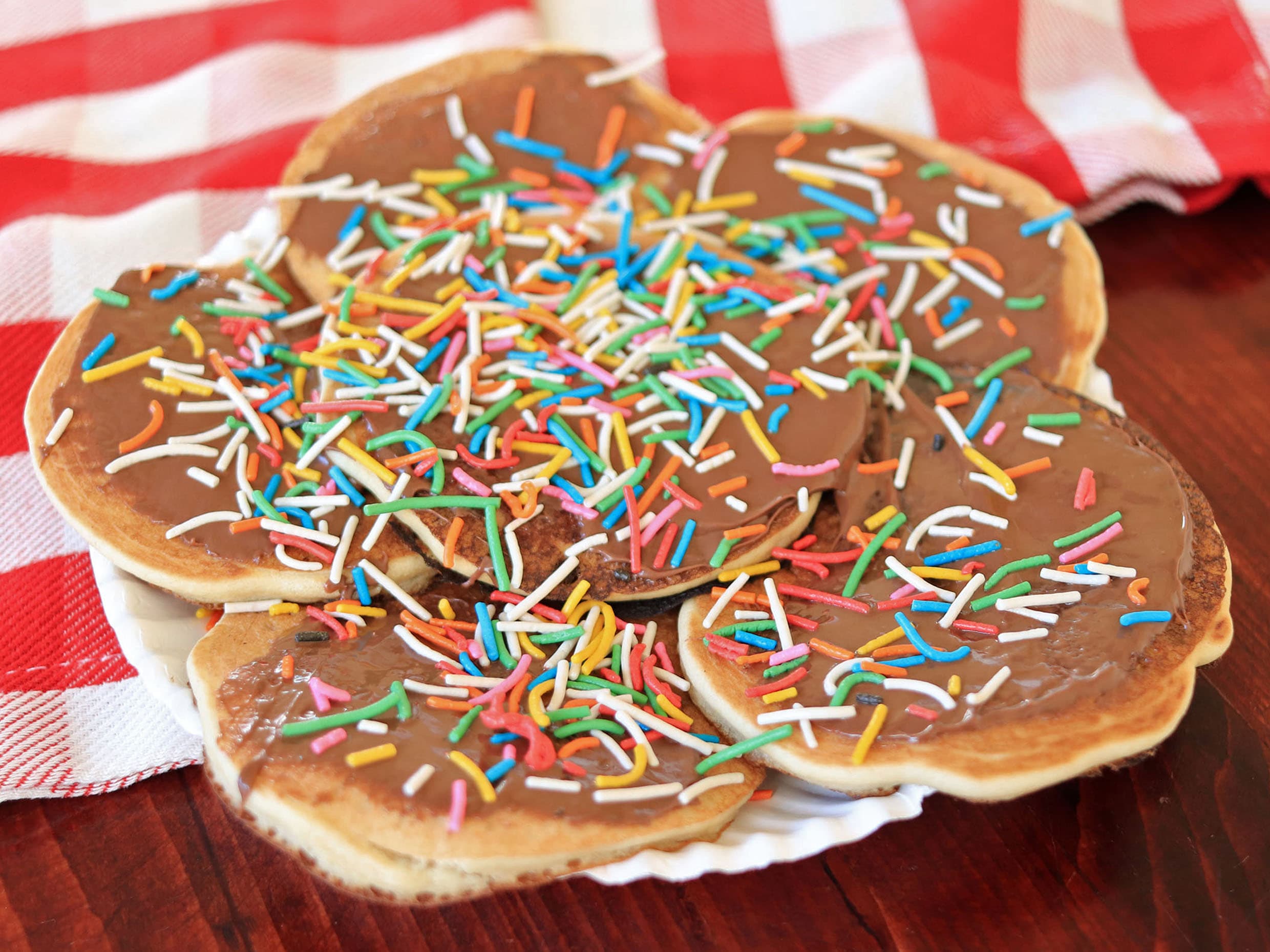 Orden de Mini Hot-Cakes de Crema de Cacahuate