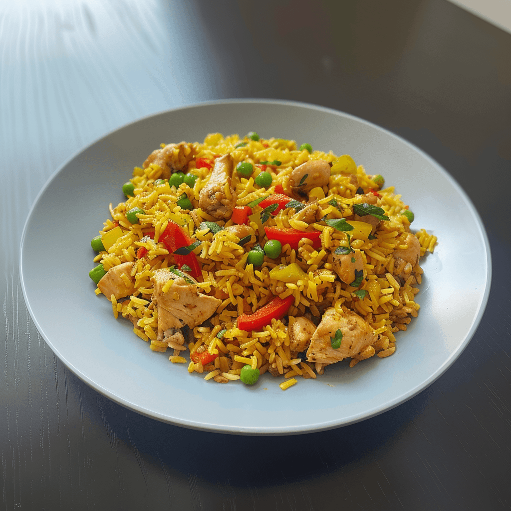 Entero Arroz con Pollo