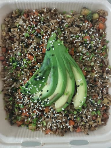 Yakimeshi vegetariano
