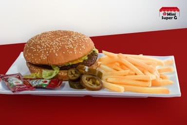 Hamburguesa doble carne
