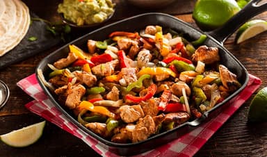 Fajitas de Pollo