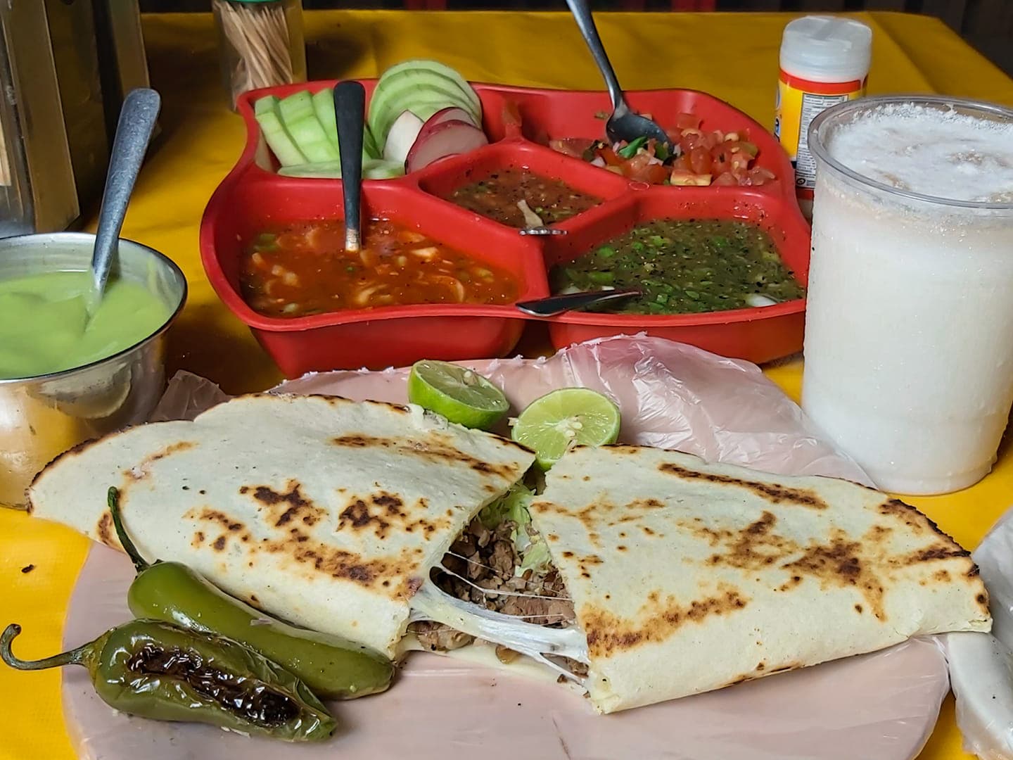 Quesataco sencillo ( sin carne )