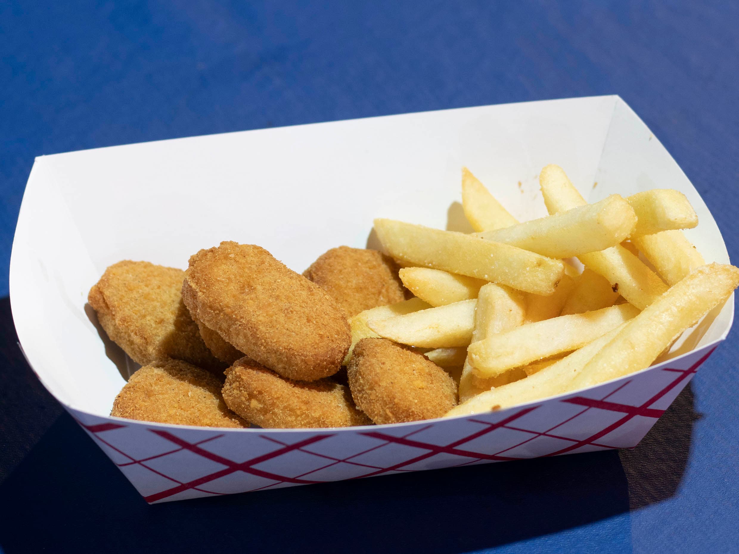 Nuggets con Papas (7 Piezas)