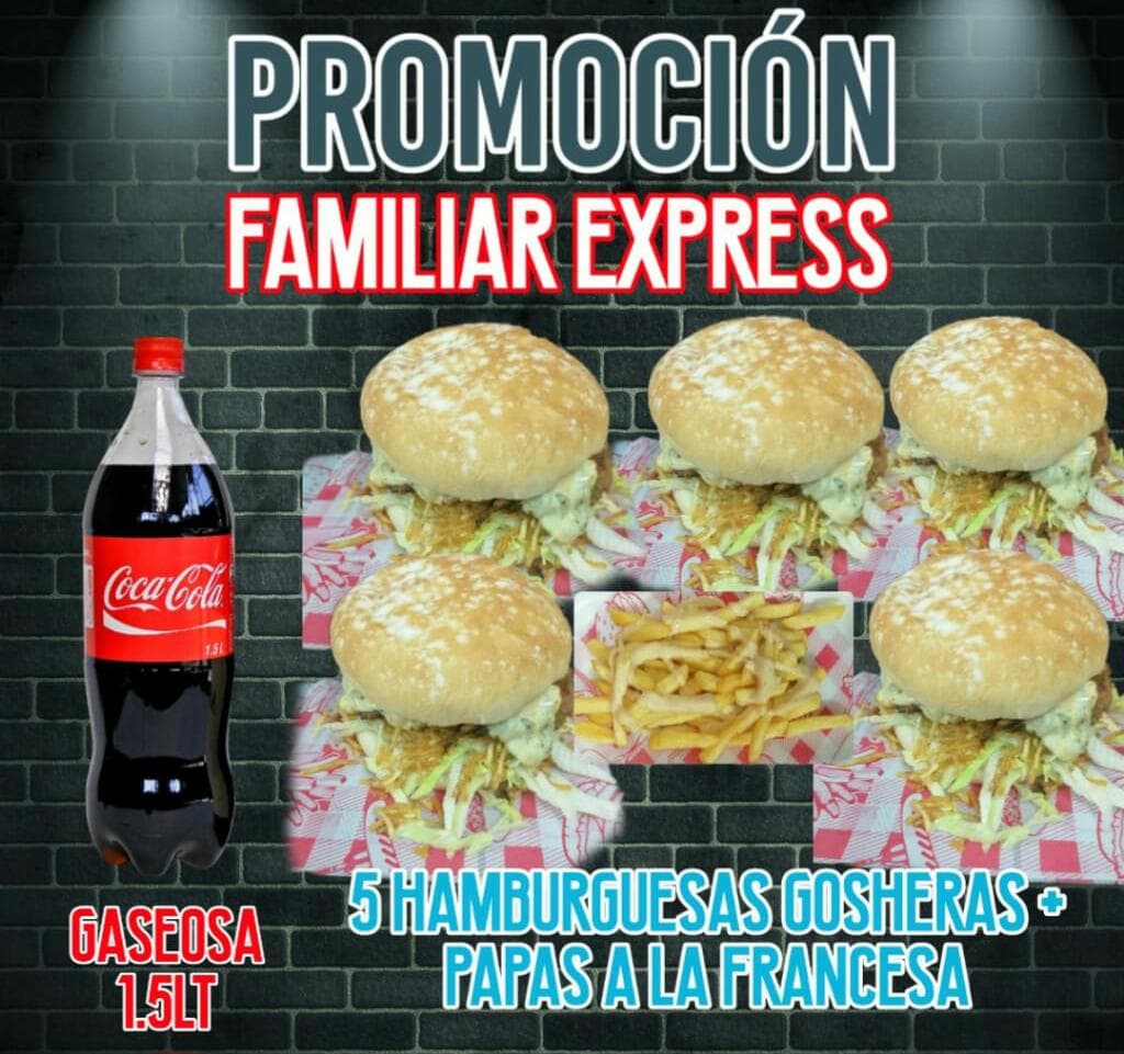 Combo Familiar Hamburguesas