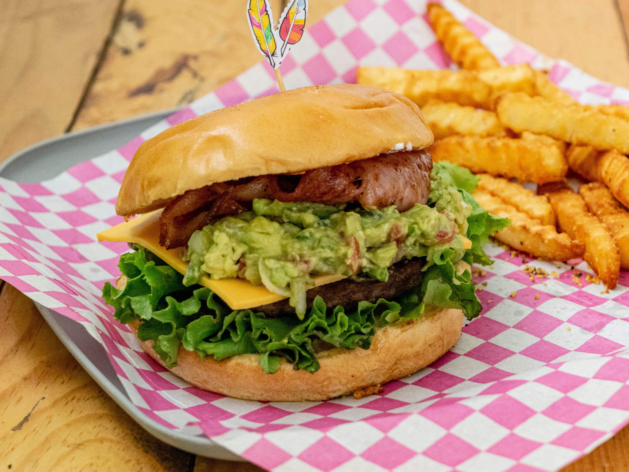 Hamburguesa Piel Roja