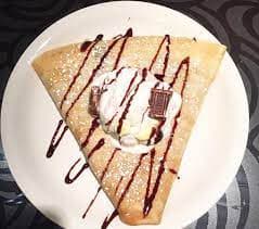 Crepa Hershey's con Philadelphia y Fresa Natural