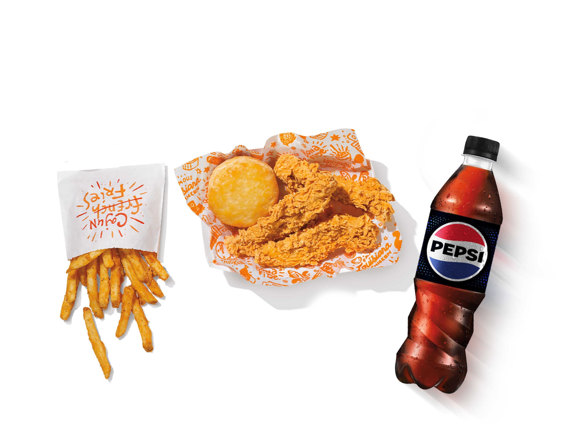 Combo Chicken Tenders 5 Unidades