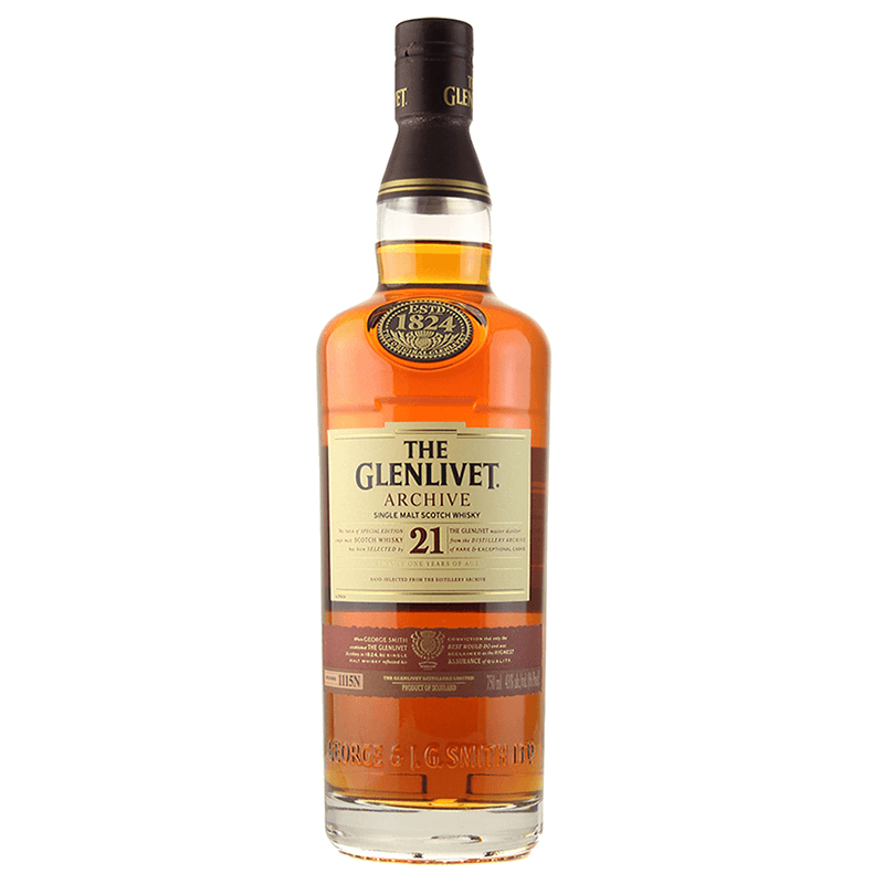 Whisky 21 Glenlivet Archives Single Malt .750