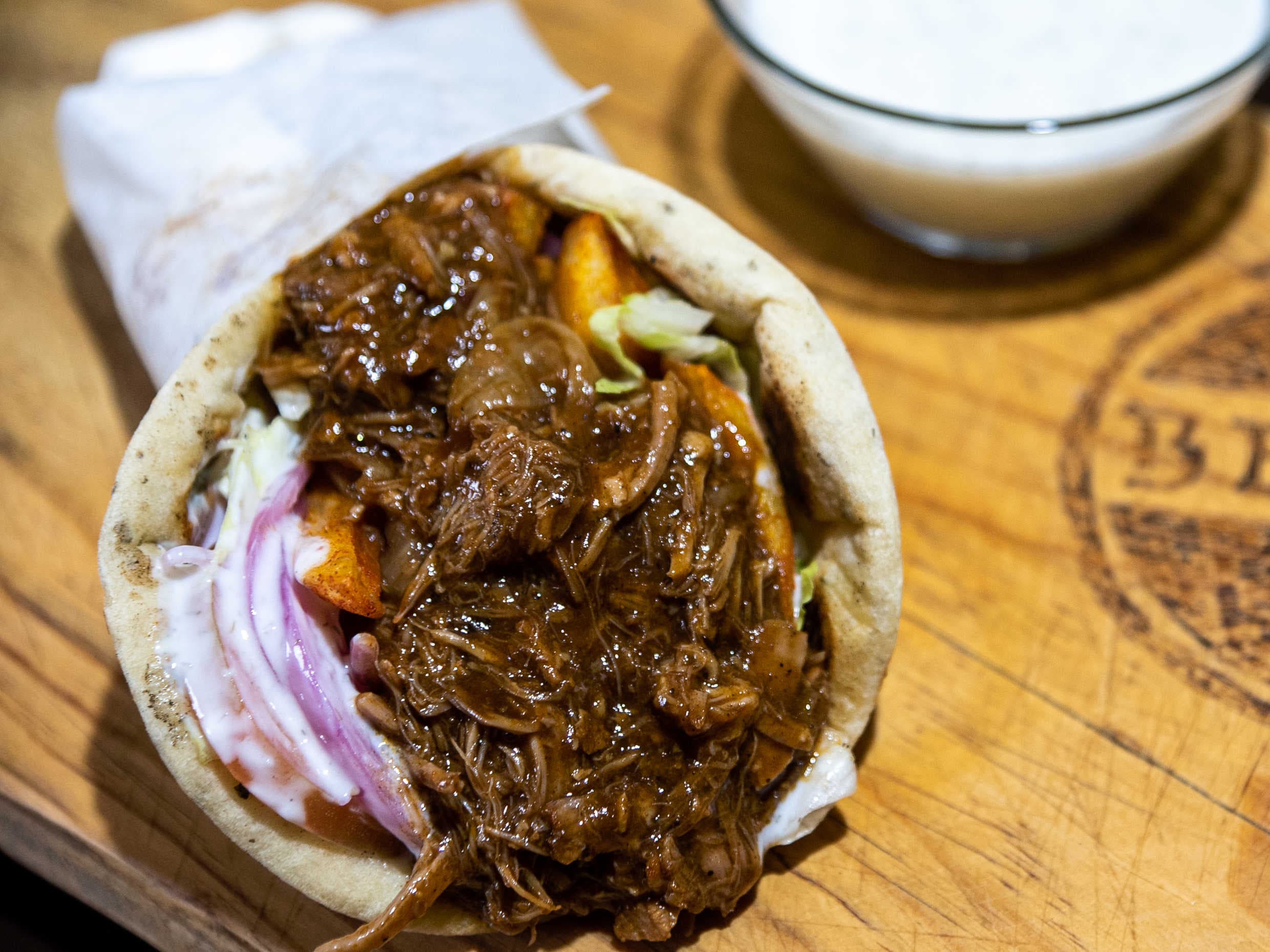 Pulled Pork Gyro