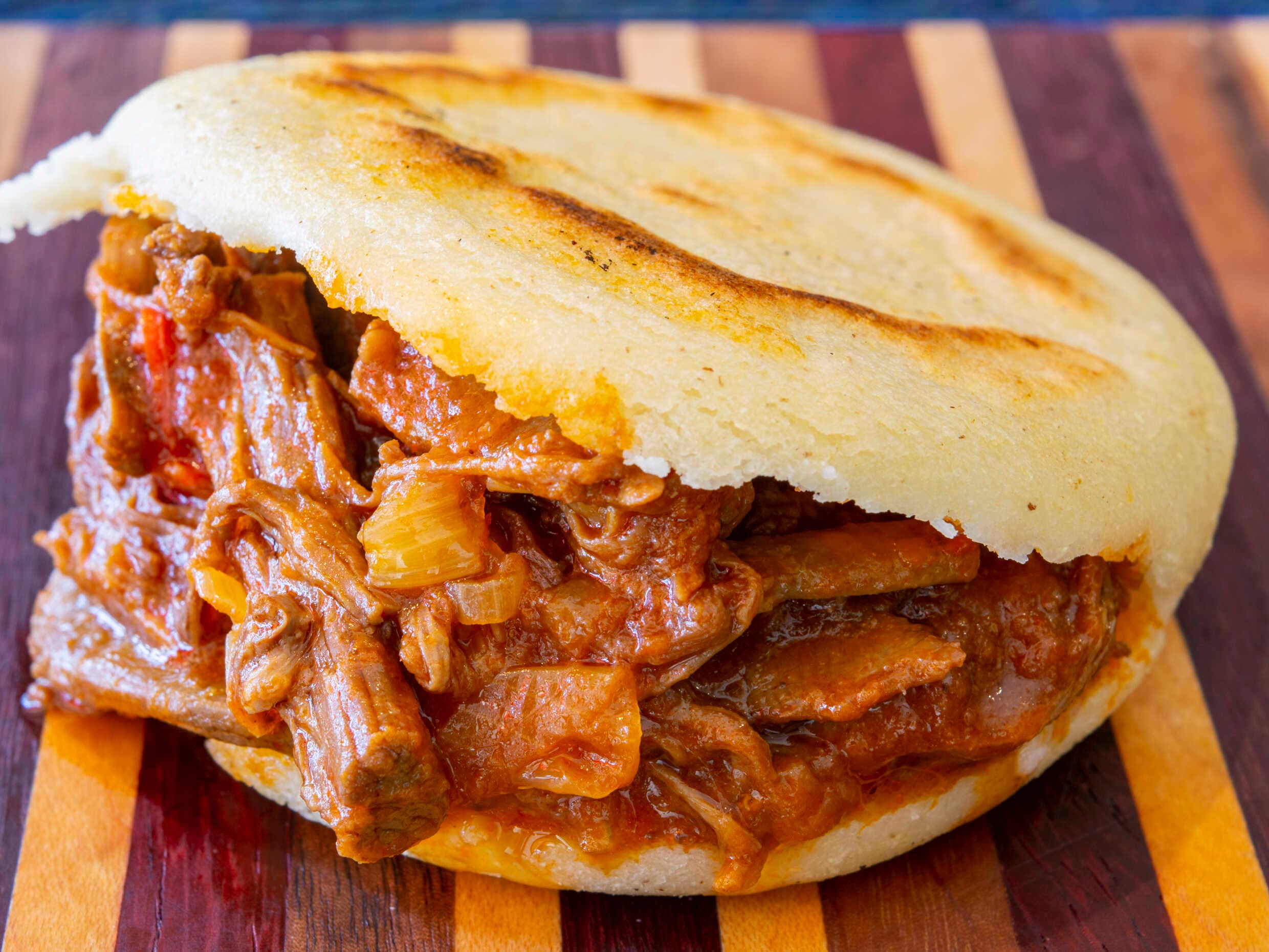 Arepa de Mechada