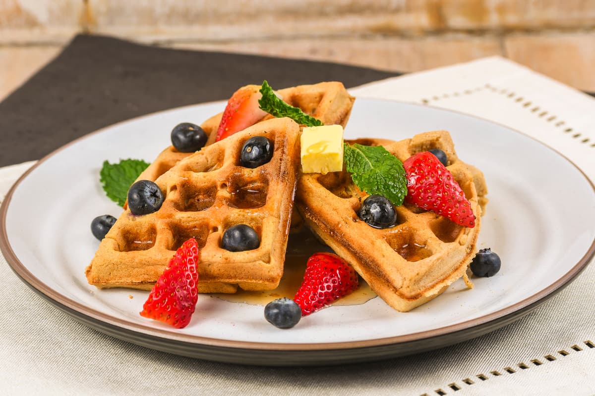 Waffle de Avena