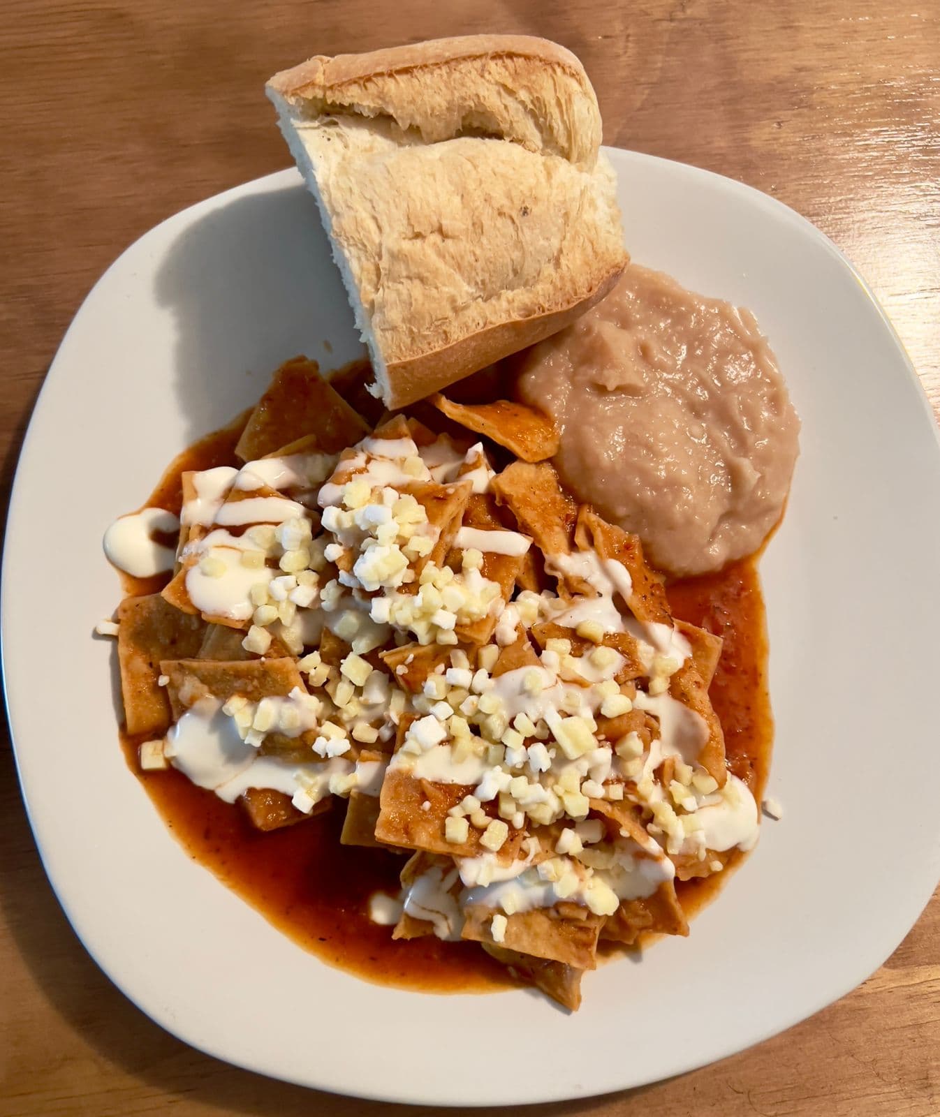 Chilaquiles Ara Rojos